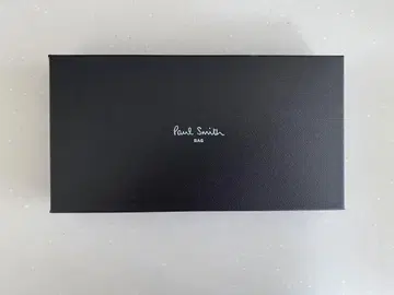 Paul Smith 네이비 가죽 장지갑