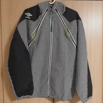 Umbro 나일론 자켓 체크 무늬