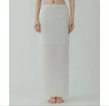 yo BIOTOPsheer 타이트 스커트 화이트 사이즈 2
