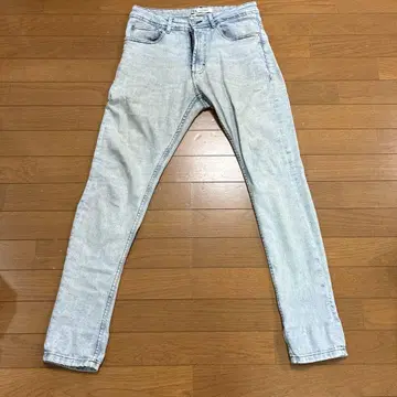 [중고] ZARA 스키니 핏 데님 팬츠 EU38