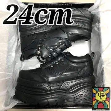인기 블랙 24cm 슈퍼 통굽 스니커즈 노멀 타입