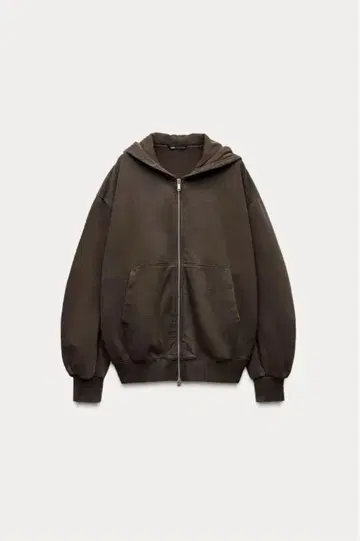 ZARA 스트레이트 레그 플러시 후드티