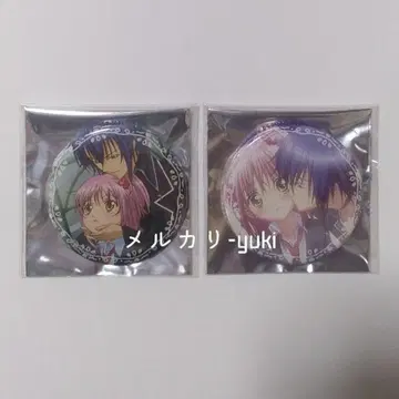 [히나모리 아무 & 츠키요미 이쿠토] 슈고캬라! 빌레반 캔뱃지 장면 사진