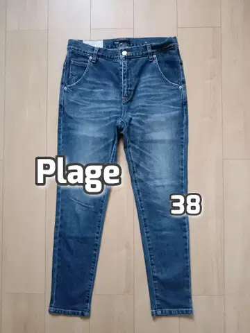 Plage 플라주 테이퍼드 데님 팬츠 M
