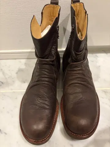 새상품급! 가격 인하! MR OLIVE 발수 가죽 부츠 28