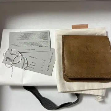 hender scheme 버티컬 월렛 아이보리