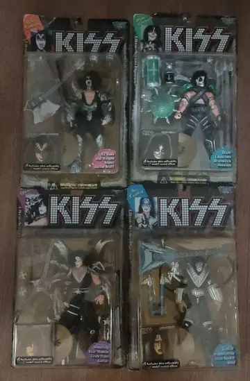 KISS 액션 피규어 4체 세트