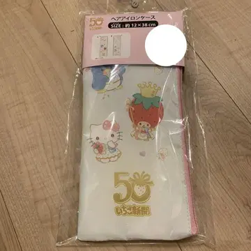 딸기 신문 50주년 헤어 아이롱 케이스 시마무라 아베일 산리오