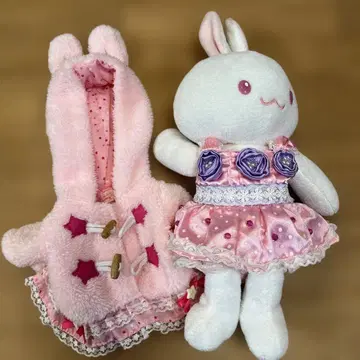 마더 가든 우사모모 인형 옷 갈아입히기 봉제 인형 우사모모 토끼 귀