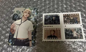 JIMIN LP 봉입 포토 카드 & 포토 스탬프