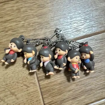 헤이세이 몬치치 키링 6체 세트