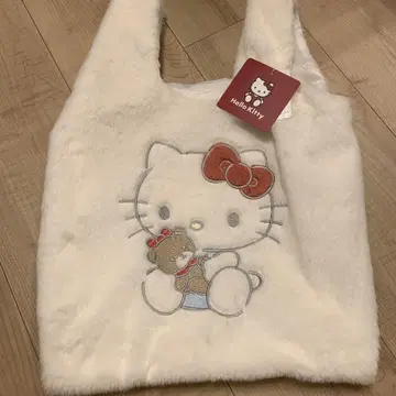 키티 토트백 복슬복슬 시마무라 아베일 산리오