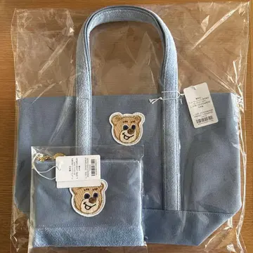 러브러리 바이 페이 올드 테디 세트 라이트 블루 택 포함 새상품