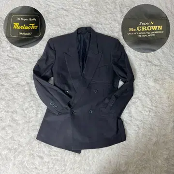 Mr. CROWN 메리노텍스 사용 테일러드 자켓 더블