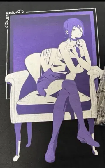 극장판 체인소 맨 레제 편 신작 T셔츠 L 사이즈 레제