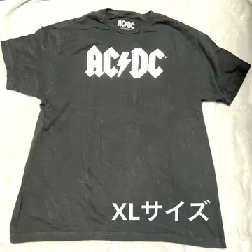 AC/DC 블랙 T셔츠 XL
