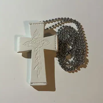 SCULPTOR 크로스 스트랩 지갑 스컬프터 화이트
