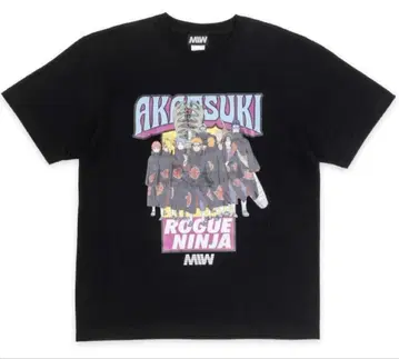 NARUTO MIW 아카츠키 티셔츠 M 사이즈