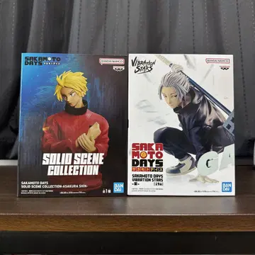 SAKAMOTO DAYS 피규어 2개 세트 (카쿠, 아사쿠라 신)