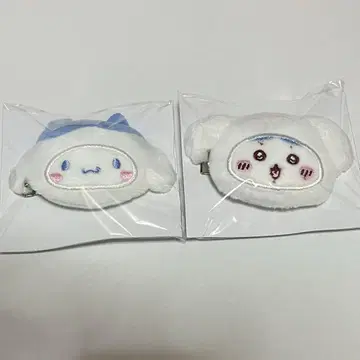 산리오 치이카와 (먼작귀) 헤어 클립 하치와레 시나몬
