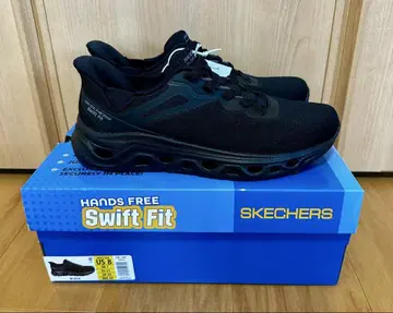 택 포함 미사용 새상품 SKECHERS Swift Fit 블랙 26cm