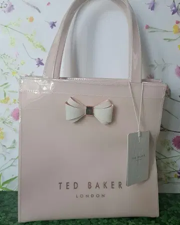 [택 포함 새상품] TEDBAKER 백 / 테드베이커 토트백 미드 핑크