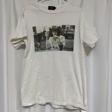 BEAMS Pulp Fiction 티셔츠 아이보리 M 사이즈