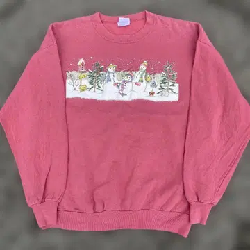 90s 맨투맨 눈사람 USA제 JERZEES 트레이닝복 2XL