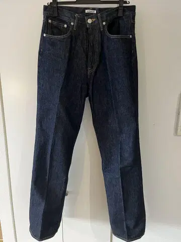 AURALEE HARD TWIST DENIM 5P PANTS 데님 팬츠