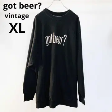 got beer? 맨투맨 USA 빈티지 XL 자수 리버스
