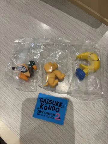 DAISUKE KONDO 아트 컬렉션 피규어 3체 세트