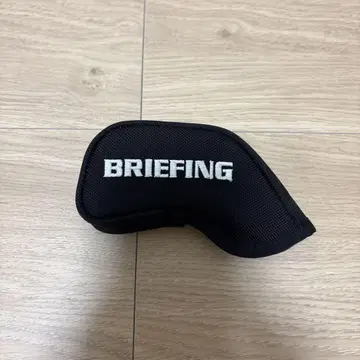 BRIEFING 아이언용 골프헤드커버 5 블랙