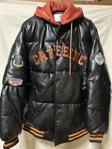 신 디자인! 후드 부착 인조 가죽 다운 자켓 shanghizhe