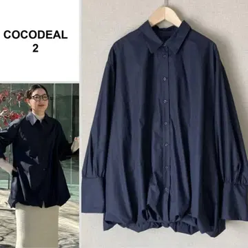 COCODEAL 코코딜 벌룬 빅 셔츠