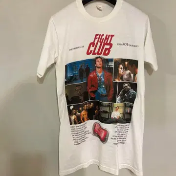 영화 파이트 클럽 T셔츠 (구제 의류) 브래드 피트