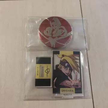 NARUTO 데이다라 아크릴 스탠드 캔뱃지 메탈 배지