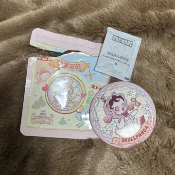 POPLAND 한정판 캔뱃지(SKULLPANDA)