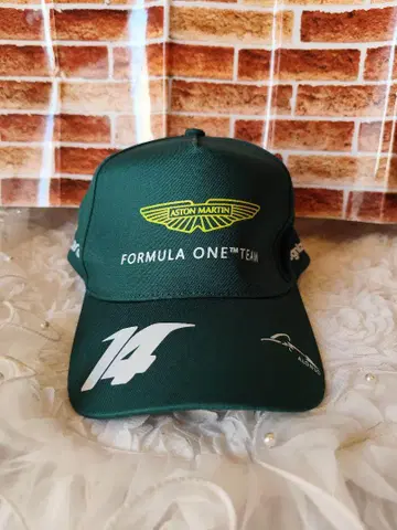 애스턴 마틴 알론소 그린 캡 F1