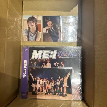ME:I Hi-Five CD+DVD 3장 세트 미개봉 Hi-Five
