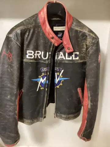 하이드로겐과 MV AGUSTA 콜라보 가죽 재킷 BRUTAL
