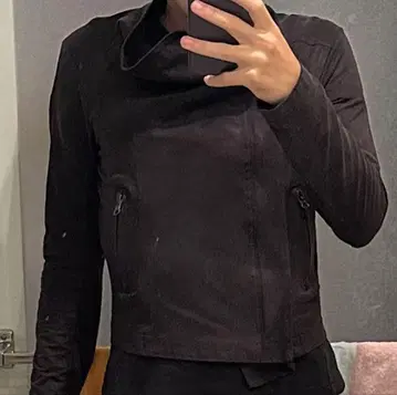 ekam 스타일 하이넥 자켓