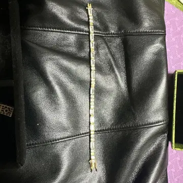 골드 바 모티브 팔찌