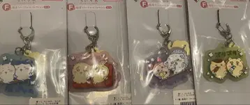 치이카와 제일복권 뭔가 포근한 치이카와의 온천 F상 러버 참 4종류