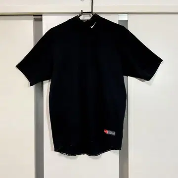 nike 나이키 모크넥 티셔츠 반팔 M 블랙 골프