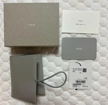 irose 그레이 3단 폴더형 지갑 미사용 새상품 이로세