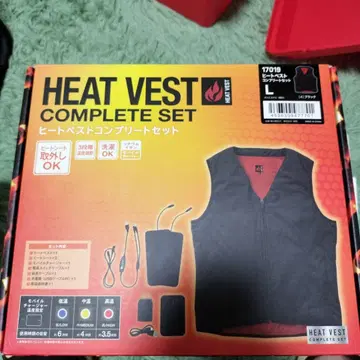 HEAT VEST COMPLETE SET M 사이즈