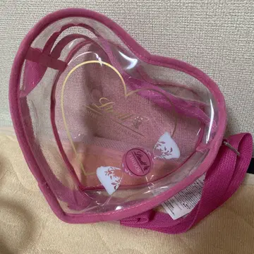 린츠 최애 컬러 숄더 파우치 하트 핑크 덕질