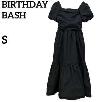 BIRTHDAY BASH 벌스데이 바쉬 퍼프소매 티어드 원피스