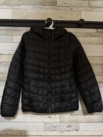 UNIQLO 블랙 퀼팅 다운 자켓 M