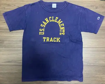 USA Champion T셔츠 M사이즈 퍼플네이비 T1011